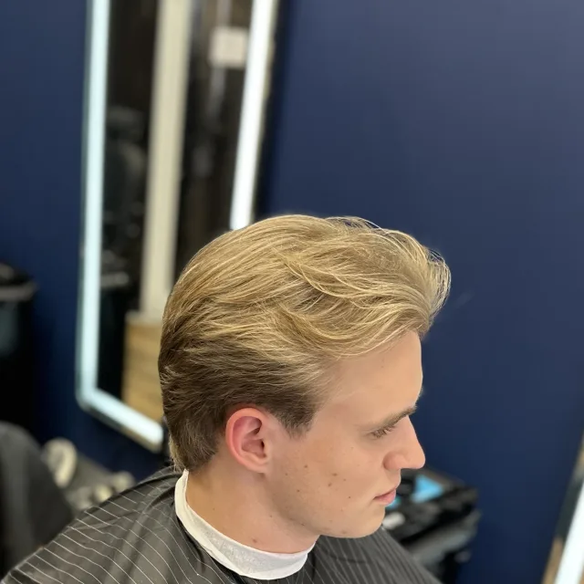 Men's cut on Instagram
