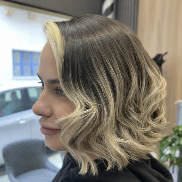 Real hair colour work at Vintage Studio