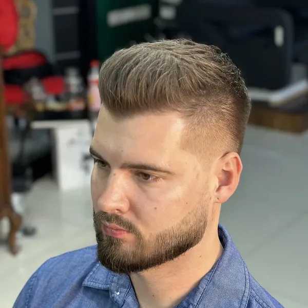 Men's Haircut & Beard Trim at Vintage Studio in Sliema