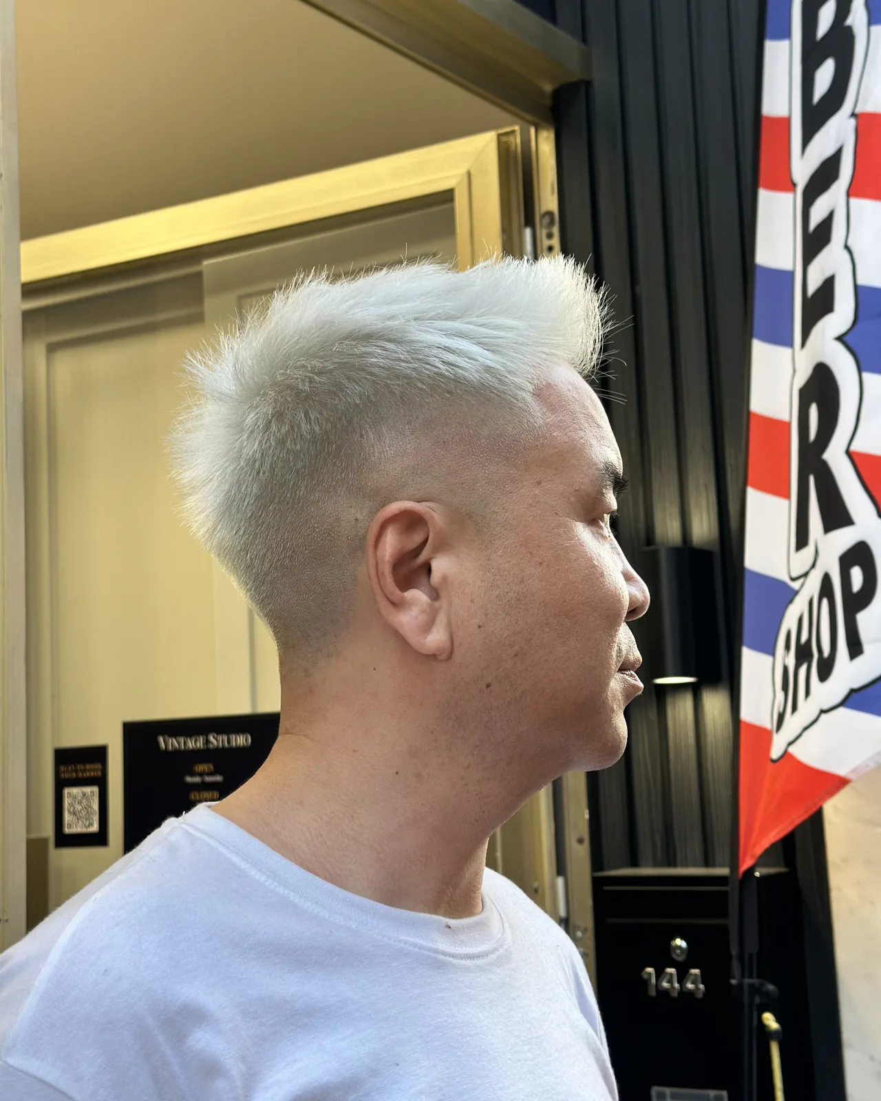 Skin Fade / Taper Fade Haircut at Vintage Studio in Sliema